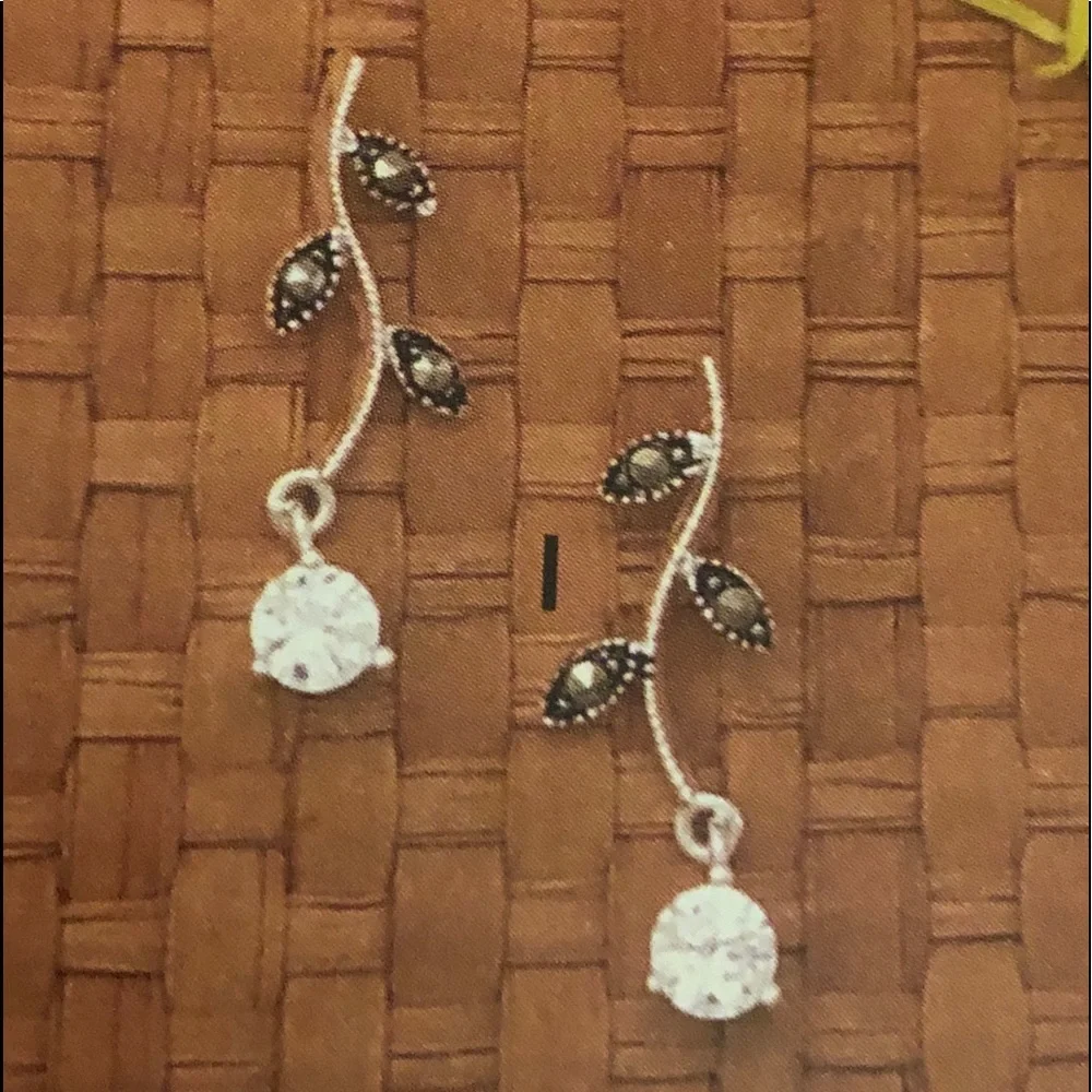 Silpada Sterling Silver and Marcasite Earrings